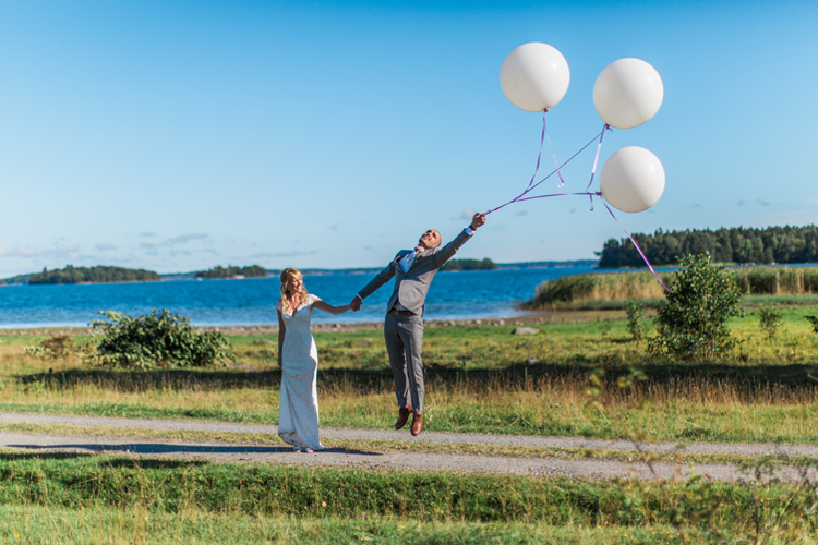 Officiant vid bröllopsceremoni, foto Jenny Drakenlind