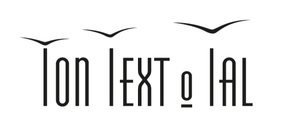 Ton, Text och Tals logotyp i svart